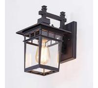 OZBME Indoor Led Ceiling Pendant, Wall Light Apanese Chinese Minimalist Outdoor Lamp Waterproof Square Sconce Staircase Door Aisle Balcony Garden Brown Courtyard,Foyer (OneColor)