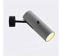 OZBME Industrial Retro Light, Farmhouse Antique Cement Wall Scocne Adjustable Spotlight Compatible with Bedroom Bedside Living Room Aisle, lamp