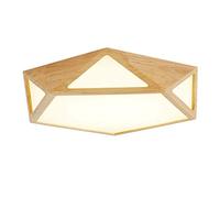 OZBME Lamp LED Wood Ceiling Nordic Style Living Room Acrylic Lampshade Modern Garden Outdoor Corridor Kitchen Bathroom
