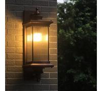 OZBME Led Ceiling Pendant, Outdoor Retro Wall Light Sconces Classical LED Lamp Waterproof IP65 Home Decorative Compatible with Porch Foyer