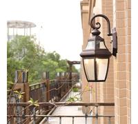 OZBME Led Ceiling Pendant, Retro Outdoor Wall Sconces Lights Classical Loft LED Lamp Waterproof IP65 Decorative Compatible with Home Porch Villa,Foyer ()