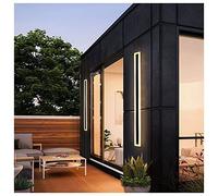 OZBME Long LED Wall Light - Modern Lights Strip for Outdoor Decor Mount Fixture IP65 Waterproof Lamp Sconce (Dimmable 32 inch)