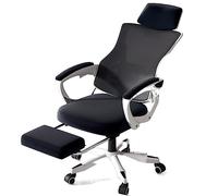 OZBME Luxury Reclining with Footrest High Back Managerial Computer Modern Lift Swivel Design Comfortable Gaming for Sedentary Work