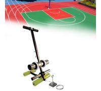 OZBME Manual Floor Tape Applicator, Straight Line Marking, Hand Push Marking Tool, Can Draw Circle, for Marking/Spray Painting