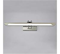 OZBME Modern Wall Sconce, Mirror Light LED Vanity Lamp Front Light,Led Stainless Steel Minimalist Cabinet Makeup Bedside Decor Lamp, White 59cm(Wa (White 40cm)