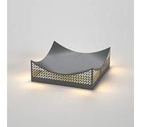 OZBME Pillar lights outdoor Post Light Stainless Steel Column light Waterproof Bright Warm White LED Lighting for Patio Porch Garden Yard 3000K (25 * 9cm)