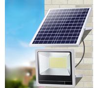 OZBME Solar Flood Light with Remote Control Waterproof IP65 LED Outdoor Floodlights Lamp for Courtyard Garden Balcony (Style B 80LED (1pcs)) (Style C 216led (1pcs))