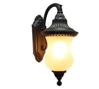 OZBME Wall Lamp ALKANI Retro Style Lights Aluminum Light Glass Lampshade Outdoor Industrial Waterproof Sconces Vintage Villa Courtyard Park Garden District Lighting Fixt