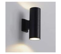 OZBME Wall Lamp Led Indoor/Outdoor Waterproof Simple up and Down Lighting Double Head 3000K Warm White Light for Bedroom Bathroom Hotel Courtyard Garden Entrance,12W/48W (Color : 48w) (36w)