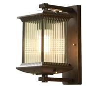 OZBME Wall Lamp Matte Black Outdoor Light, Aluminum Outside Lamp, Waterproof Exterior Lantern for Porch Entryway Doorway Garage, Light Fixtures Mount