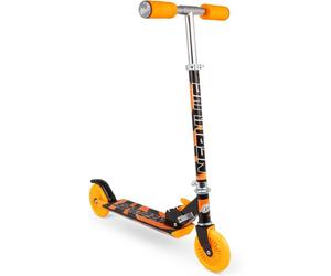 Ozbozz Nebulus Inline Folding Scooter - Neon Orange