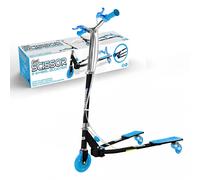 Ozbozz Scissor Scooter Black & Blue