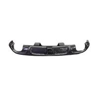 OZCCH Real Carbon Fiber Rear Lip Spoiler With Integrated Lights Compatible With Opel Insignia A (2014 2015 2016) - Add-On Compatible With OEM Rear Bumper(Four out tail throat)