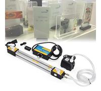OzcNykt 110/220V Acrylic Plastic Bender Strip Heater, Portable Acrylic Bending Machine Manual Hot Heating Tool 1-6mm Thickness,with Water Pump Water Cooling, for Sign Making 60CM