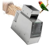 OzcNykt Electric Grain Blown Shell Machine, Birdseed Blower, Cleaning Machine with Adjustable Speed Fan, for Millet, Sorghum, Sesame Seeds, Sunflower Seeds