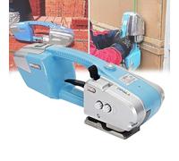 OzcNykt Electric Strapping Machine,Automatic Strapping Tool,Handheld Banding Tools,for Packaging Strapping Baler,for Wood, Cartons, Textiles, and Plastic Pipes SingleBattery