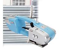 OzcNykt Electric Strapping Machine, Hand Held Automatic Strapping Machine, Automatic Battery Powered 3 in 1 Tool with Tensioner and Cutter for Efficient Packaging SingleBattery