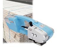 OzcNykt Hand Held Automatic Strapping Machine, Rechargeable Electric Strapper for Secure Packaging, for Logistics and Warehousing DualBattery