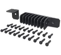 OZCO 51717 Ironwood 2-inch Rafter Clips, (10 per Pack), Black