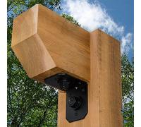 OZCO Building Products 41718-1 OZCO Ironwood Standard (4") -2 pc Rafter Clips, Black