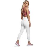 OZDESIGN - High Waisted Leggings for Women | Seamless Yoga Pants, Buttery Soft Squat Proof Workout Gym Tights (UK, Alpha, One Size, Regular, Regular, L, Soft White)