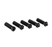 OZDTLP 5pcs Black Hardened Steel Heating Block Nozzle, 3D Printer Accessories