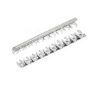 OZDTLP Chrome Plated Wrenches Crows Foot Wrench Set 10mm to 22mm Sizes Metric Nut for 3/8in Drive Ratchet Tool