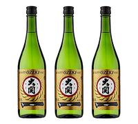 Ozeki Premium Junmai Sake 14.5% Alc./ Vol. 375ml (Pack of 3)