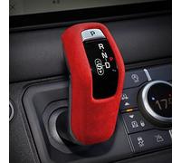OZEQO Suede Wrap Gear Shift Knob Cover Sticker Interior Accessories,Fit for Land Rover Defender L663 90 110 2020 2021 2022 2023