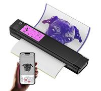 OZER Tattoo Printer Portable Transmission Tattoo Template Machine Wireless Travel Edition Thermal Transfer Printer Suitable for Beginners in Tattooing Compatible with Mobile Phones and Computers