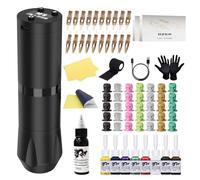 OZER Wireless Tattoo Pen Tattoo Mmachine Kit Gun Kit Ink Cartridge Needle Beginner Rotating Machine Pen