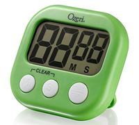 Ozeri KT1-L Kitchen and Event Timer, Polycarbonate, Lime Green