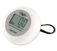 Ozeri LS1-GR Twist-and-Go Kinetic Kitchen and Luggage Scale, Polycarbonate, Gray