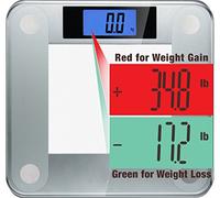 Ozeri Precision II Digital Bathroom Scale (200 kg / 440 lbs / 31 st) with Weight Change Detection Technology &StepOn Activation