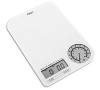 Ozeri Rev Digital Kitchen Scale with Electro-Mechanical Weight Dial, Gray Dial