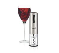 Ozeri Travel Series USB Rechargeable Electric Wine Bottle Opener, Stainless Steel