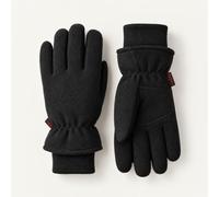 OZERO Winter Deerskin Thermal Gloves for Men and Women, Soft Suede Leather Palm, Polar Fleece Back, Water Resistant Cold Weather Gloves for Driving Cycling Dog Walking