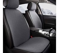 OZFRVXUG 5 Seats Linen Car Seat Cover For toyota bZ4X EA10 2022-2025, Universal Front And Rear Seat Protectors Full Set Breathable Interior Accessories,B/Grey