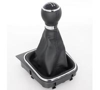 OZHXXCA Zero Clearance Car Shift Gear Knobs Covered Leather Knob with Gaitor for VW for Golf 6 VI MK6 5 V J etta