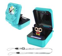 Oziral Silicone Protective Case for Bitzee Disney Interactive Toy Anti-Fall Cases with Lanyards for Bitzees Disney Pet Interactive Animal Silicone Protective Cases for Bitzees Waterproo Green