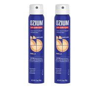 Ozium 3.5 Oz. Air Sanitizer & Odor Eliminator for Homes Cars Offices and More Vanilla Scent 2 Pack