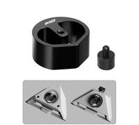 Ozkak Starlink Mini Tripod Adapter 2025 Version - Dual-Depth Pocket Fits New & Old Pipe Adapters - 1/4"-20 & 3/8"-16 Tripod Compatibility - Ideal for Camping, RV & Marine