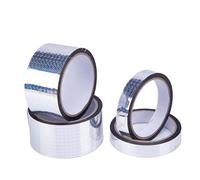 OZLCUA 30/50M Self-Adhesive Decorative Laser Tape DIY Glitter Party Gift Packing Home Decor Hot Stamping Sticker(Silver,50M_5MM)