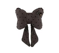 OZLCUA Winter Car Cover Black White Polka Dot Car Seat Cover Bowknot Simple Universal Auto Cushion Interior Accessories Pillow(Color-08)