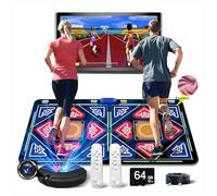 OZLET Single/Double HDMI Musical Electronic Dance mat with a Camera, a 64G Large Memory Card,650 Songs, Including 1030 Games,81 Music Videos,Suitable for TV use,a Luxurious Gift for Boys and Girls