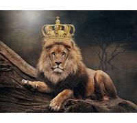 OZLHSP 1000 piece jigsaw puzzles for children Lions Animals 75x50cm