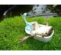 OZLHSP puzzles for boys jigsaw puzzle 1500 piece Frogs Bath Animals 87x57cm