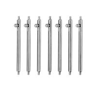 OZLIYY 20pcs Quick Release Strap Pins 1.5 .8mm Diameter Stainless Steel Spring Bars 12/13/14/15/16/17/18/19/20/21/22/24mm Metal(23mm-1.8mm-20PCS)