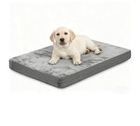 OZLMBERN Double Sided Four Season Dog Mat Bite Resistant Pet Bed Mat Spring and Summer Detachable Flannel Dog Bed(Small)