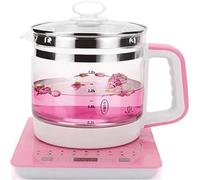 OZLMBERN Electric Kettle Health Pot Fully Automatic Multifunctional Thick Glass Electric Kettle Black Teapot Tea Maker